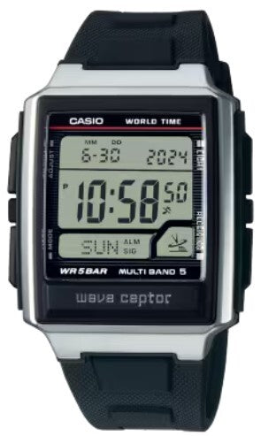 Casio Wave Ceptor WV-59R-1AJF Men's Digital Watch · Black